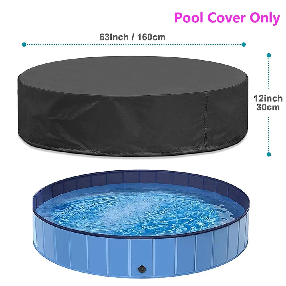 Portable Dog Pool And Bath Tub For Dogs Scratch Resistant