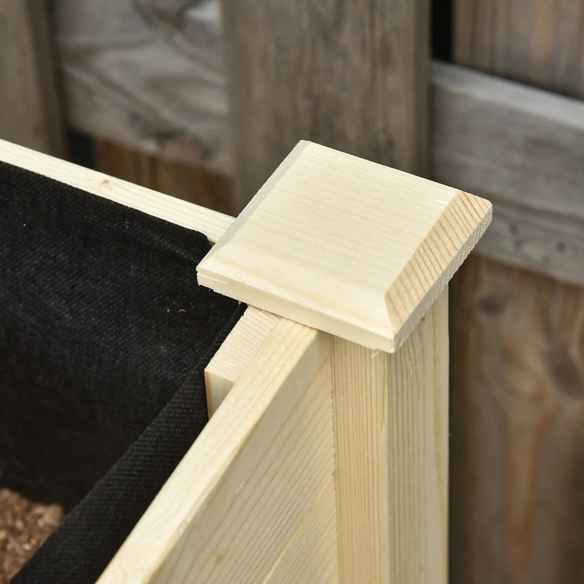 Outsunny Rolling Raised Garden Bed With Fabric Planter Bag