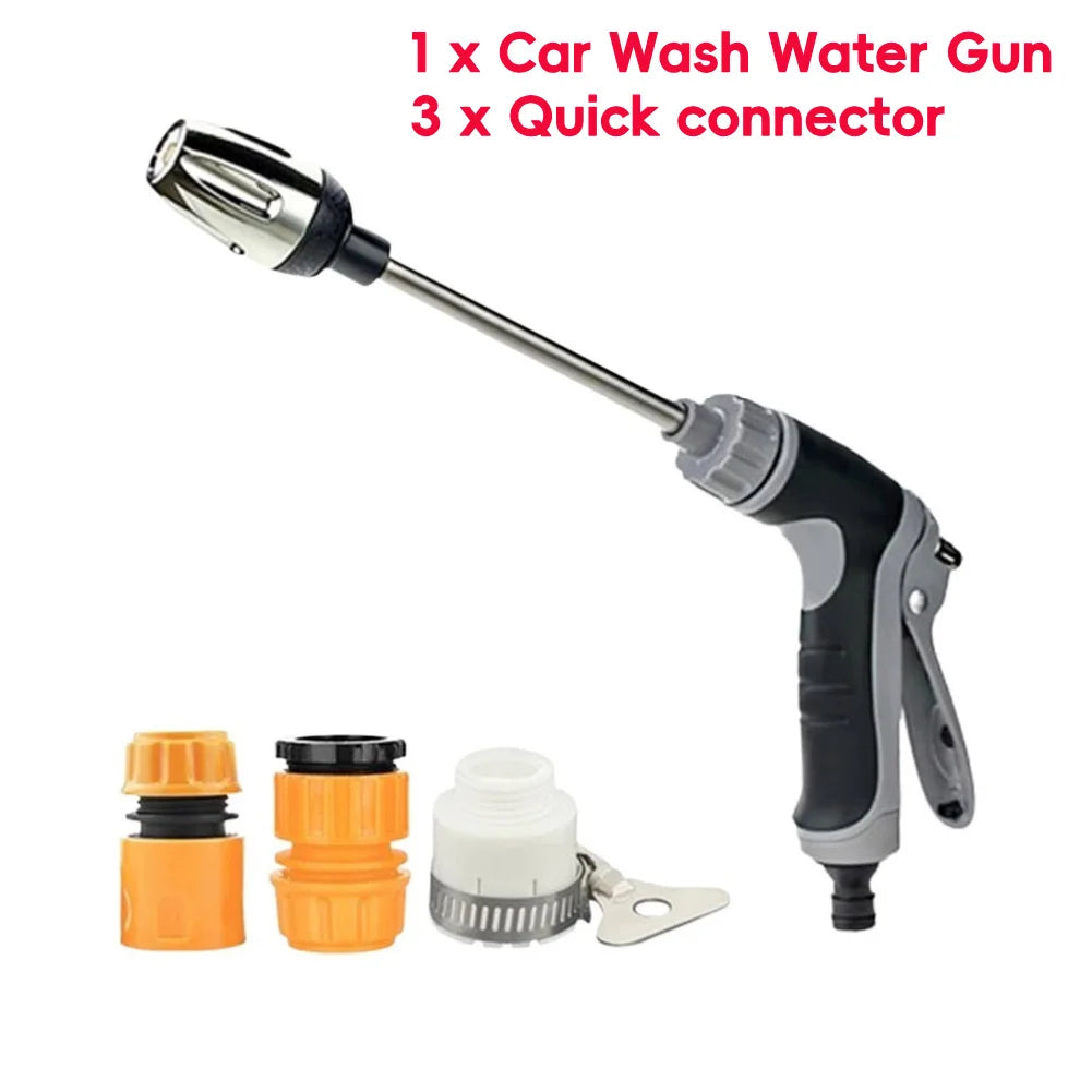 Handheld Pressure Water Gun For Garden Window Car Cleaning