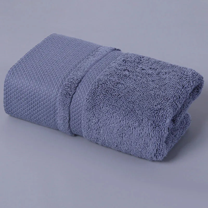 Solid Color 100 Percent Cotton Hand Towel Super Absorbent For Home And Hotel