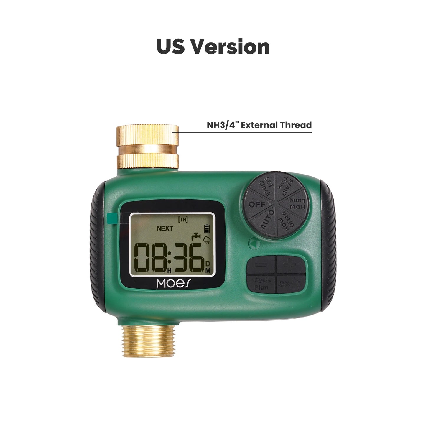 MOES Digital Water Timer 1/3/4 Outlet Irrigation Controller IPX5 Waterproof