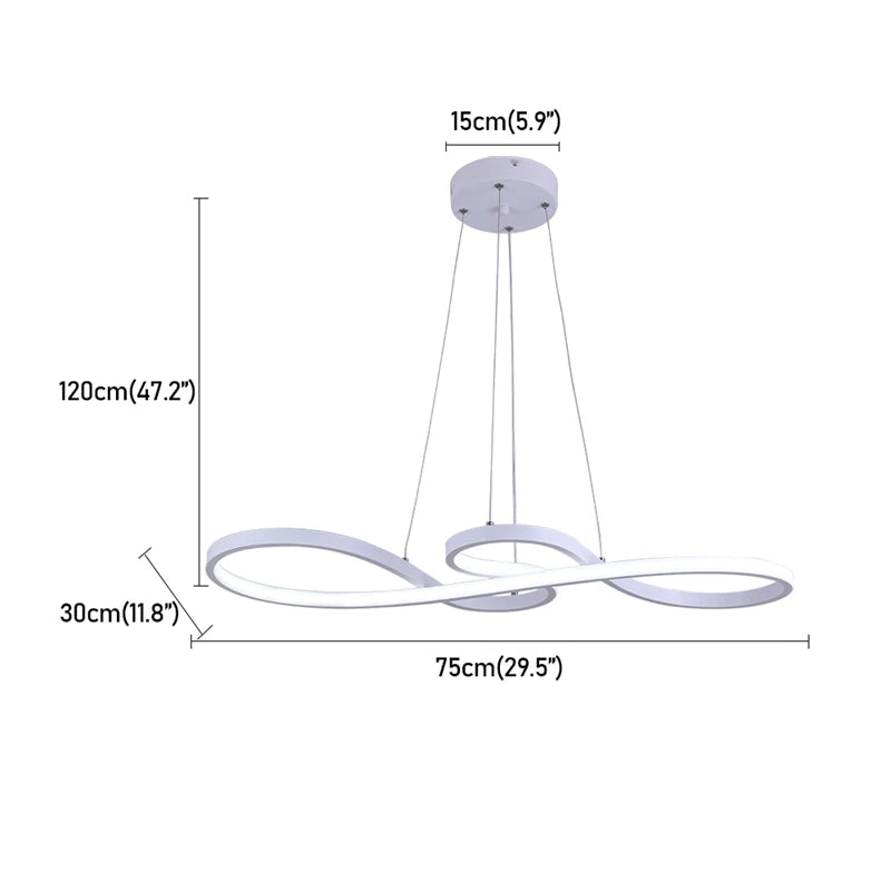 GreeLustr Nordic Led Pendant Light Modern Minimalist Ceiling Fixture