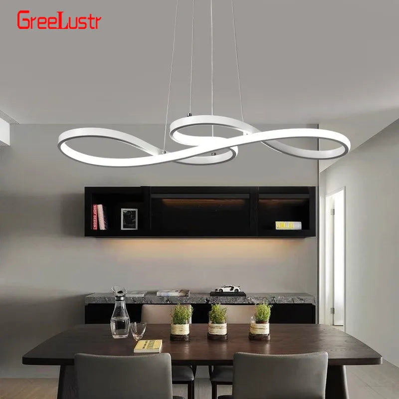 GreeLustr Nordic Led Pendant Light Modern Minimalist Ceiling Fixture
