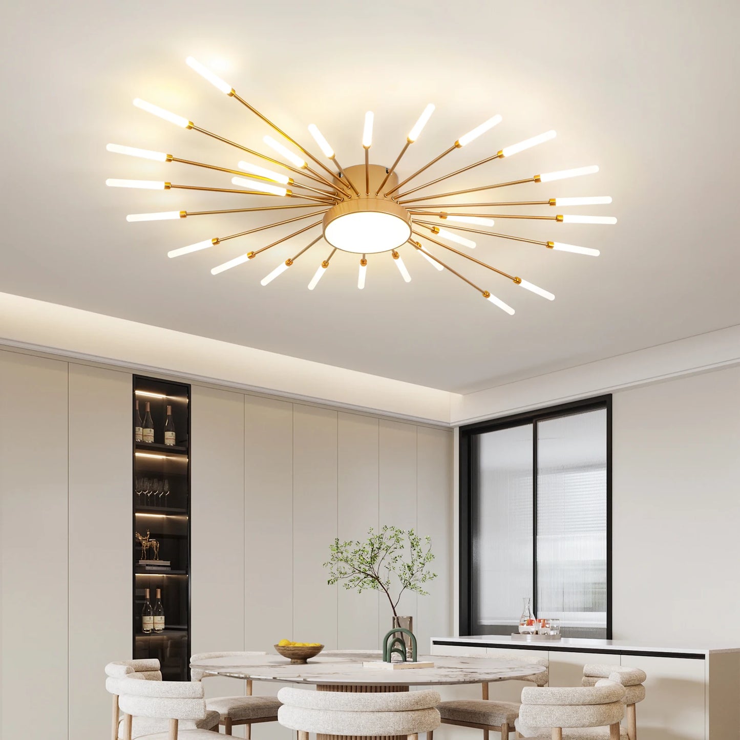 Modern LED Ceiling Light for Living Room and Bedroom