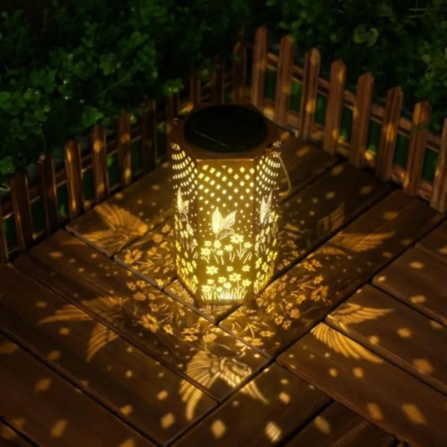 Solar Hummingbird Garden Lights Waterproof Outdoor Decorative Accent