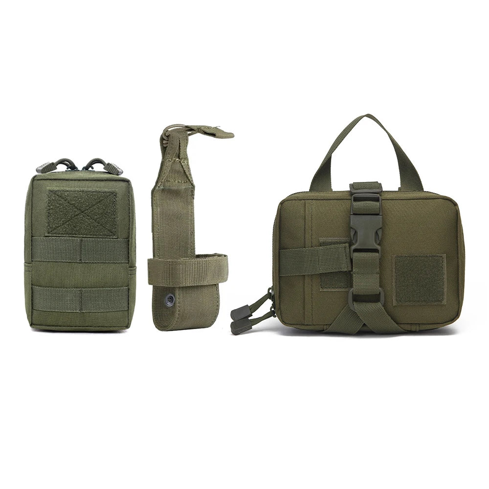 PETRAVEL CN Dog Tactical Bags Set Molle Pouches for Harness