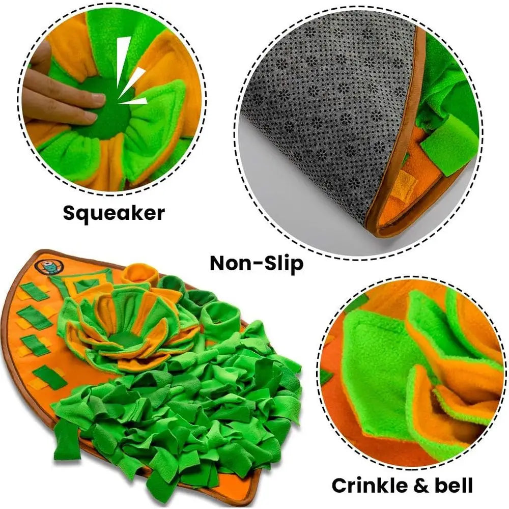 Snule Nosework Mat For Dogs And Cats Interactive Feeding Puzzle Toy