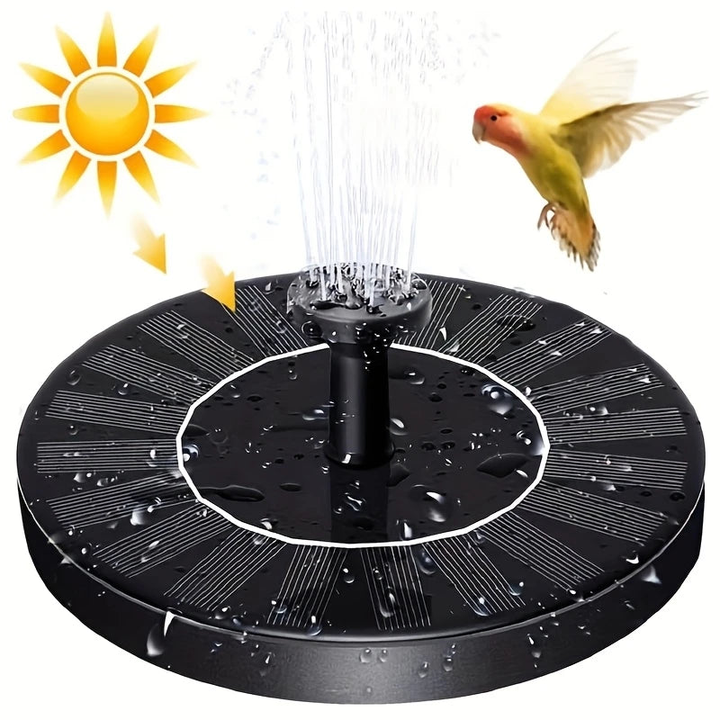 Floating Solar Water Fountain With Multiple Spray Nozzles Pond Decor