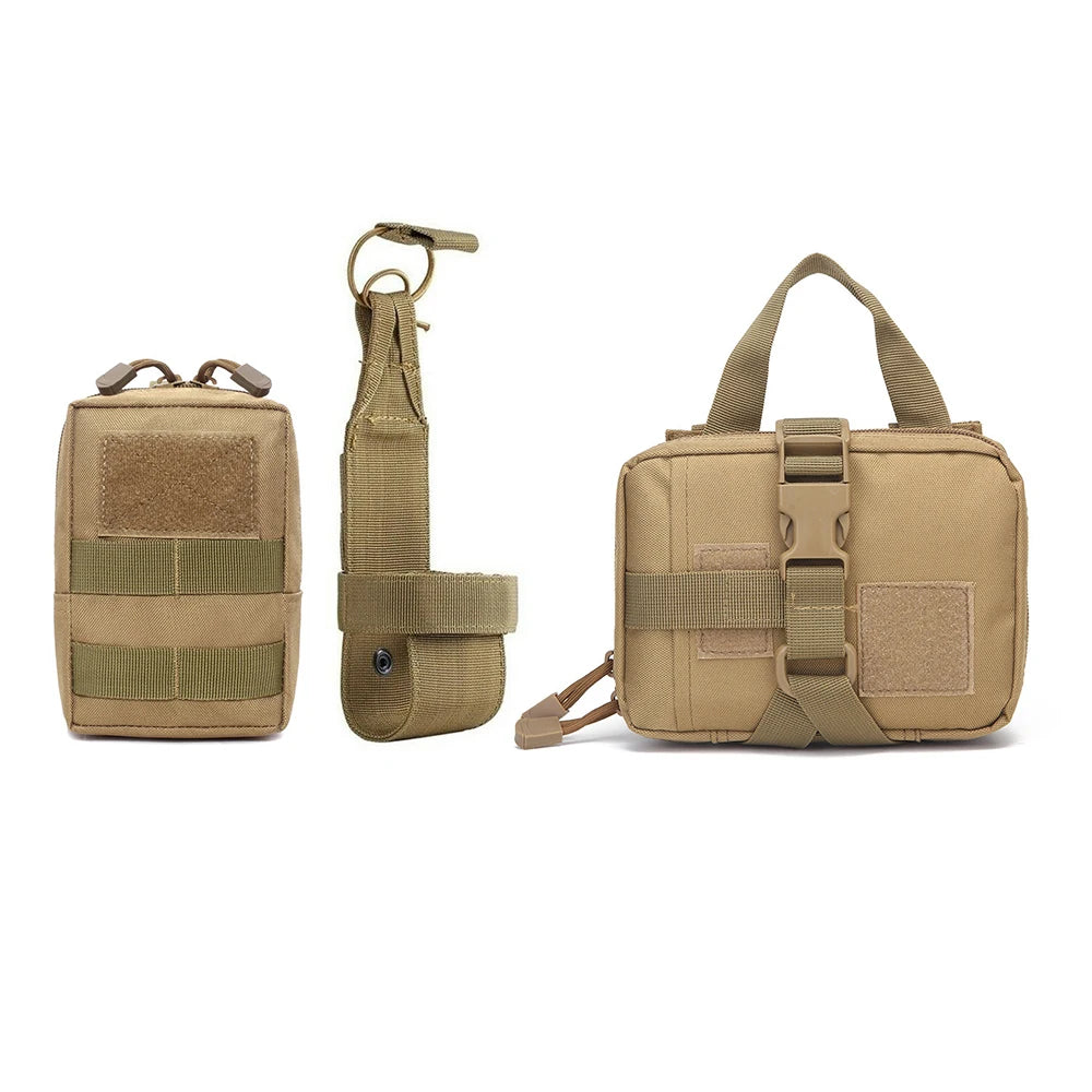PETRAVEL CN Dog Tactical Bags Set Molle Pouches for Harness