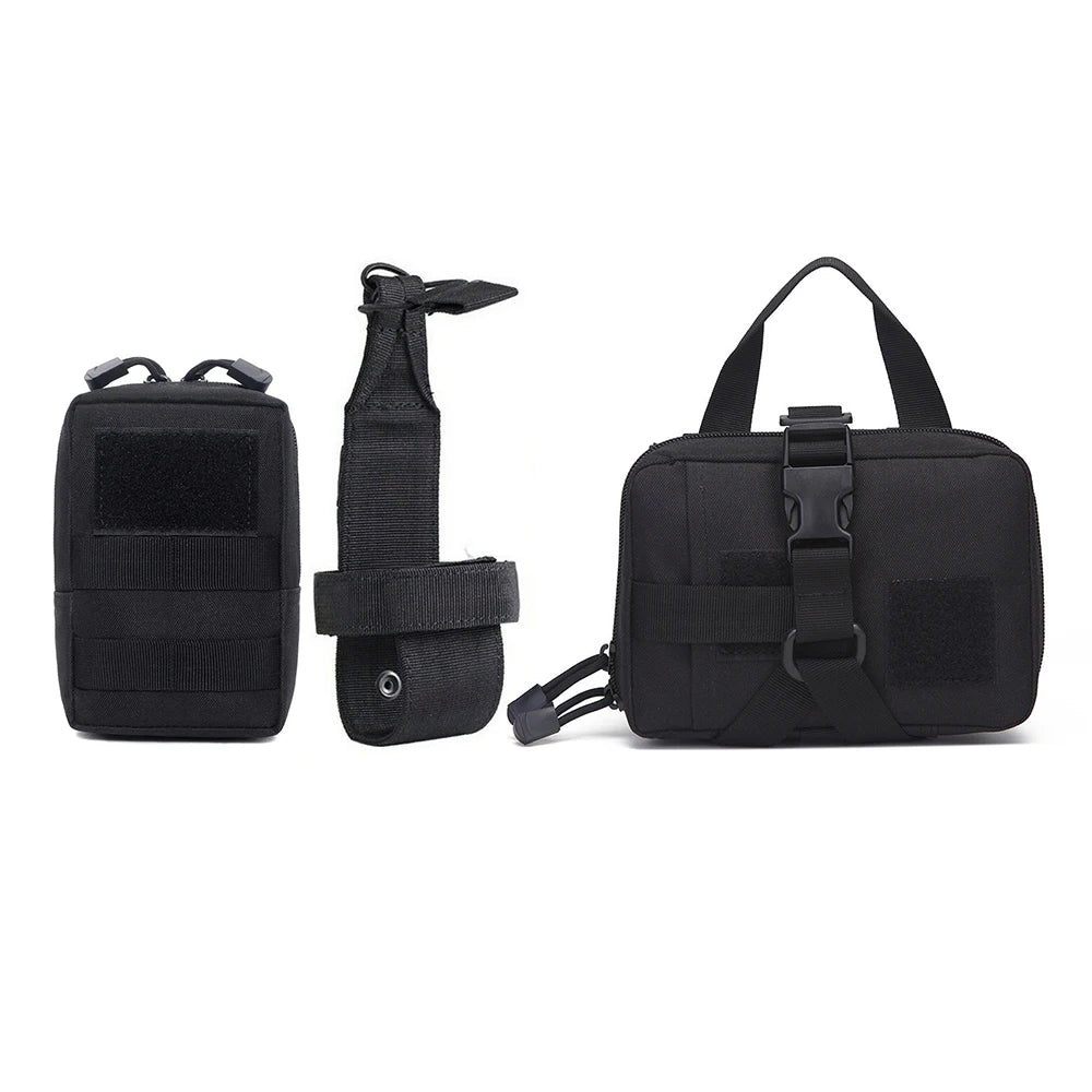 PETRAVEL CN Dog Tactical Bags Set Molle Pouches for Harness