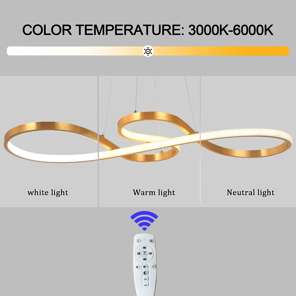 GreeLustr Nordic Led Pendant Light Modern Minimalist Ceiling Fixture