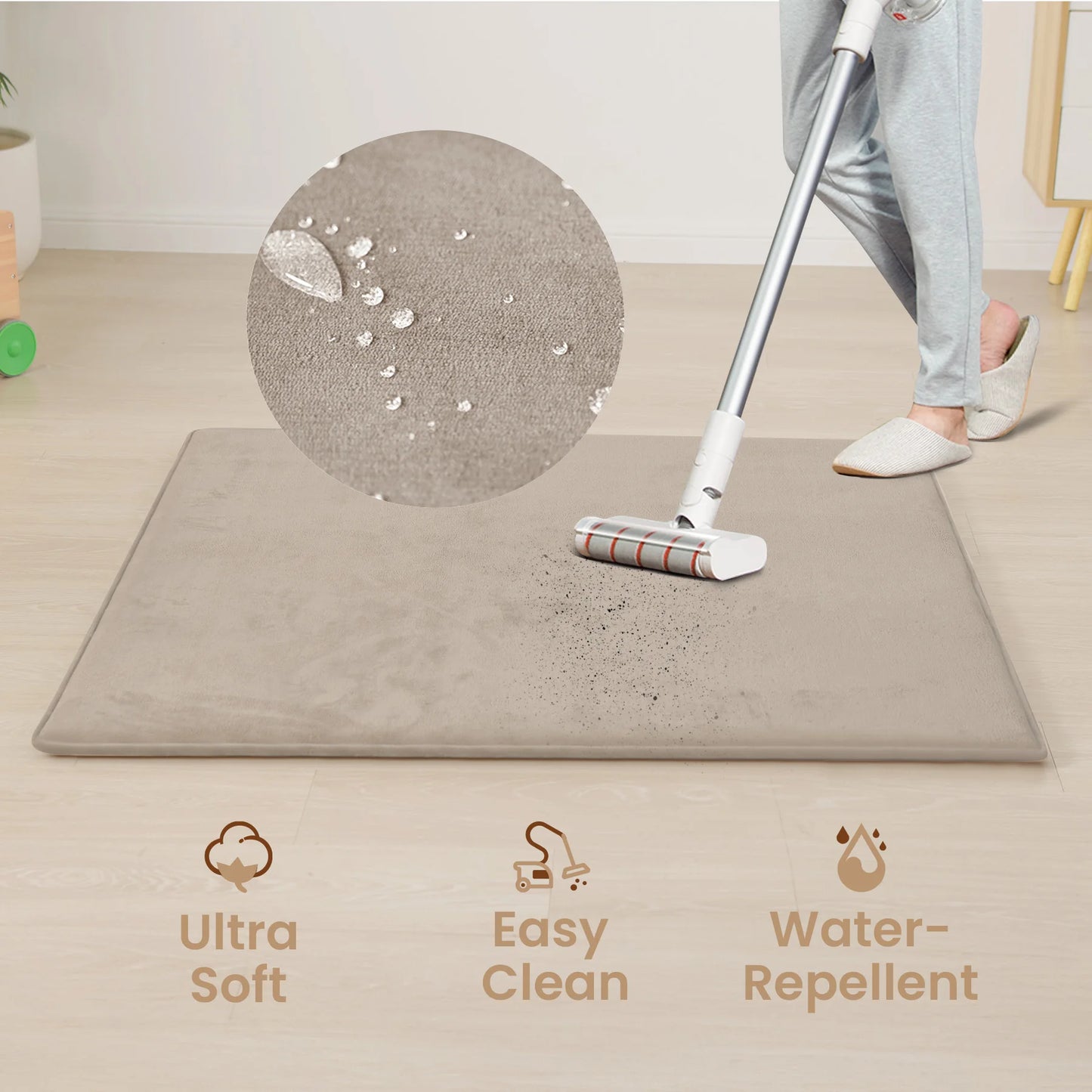 PaPaMat Non Slip Foam Baby Play Mat for Living Room