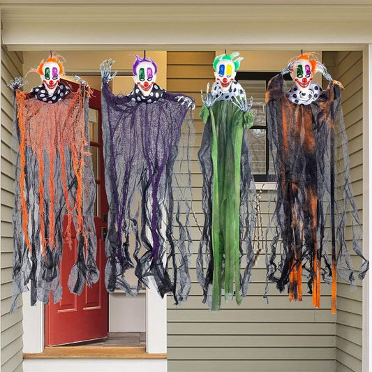 Hanging Clown Halloween Decorations For Home And Garden