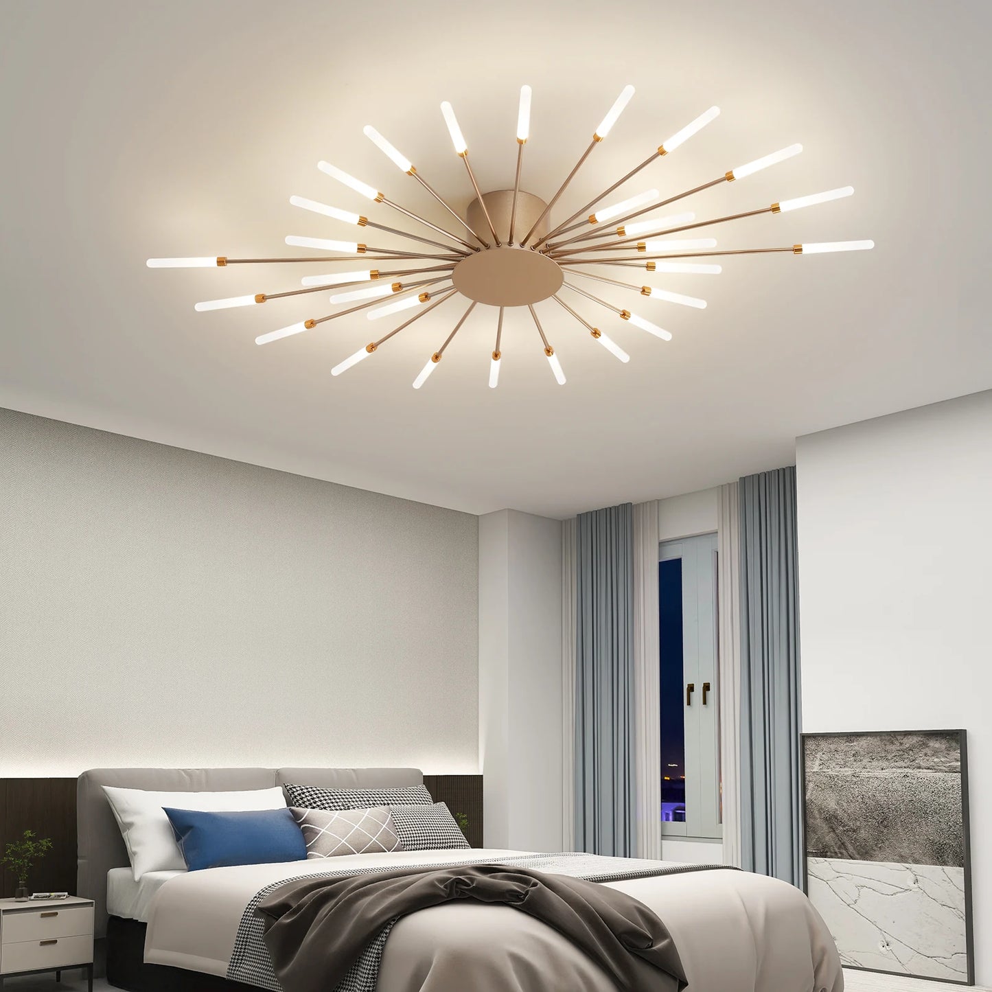 Modern LED Ceiling Light for Living Room and Bedroom