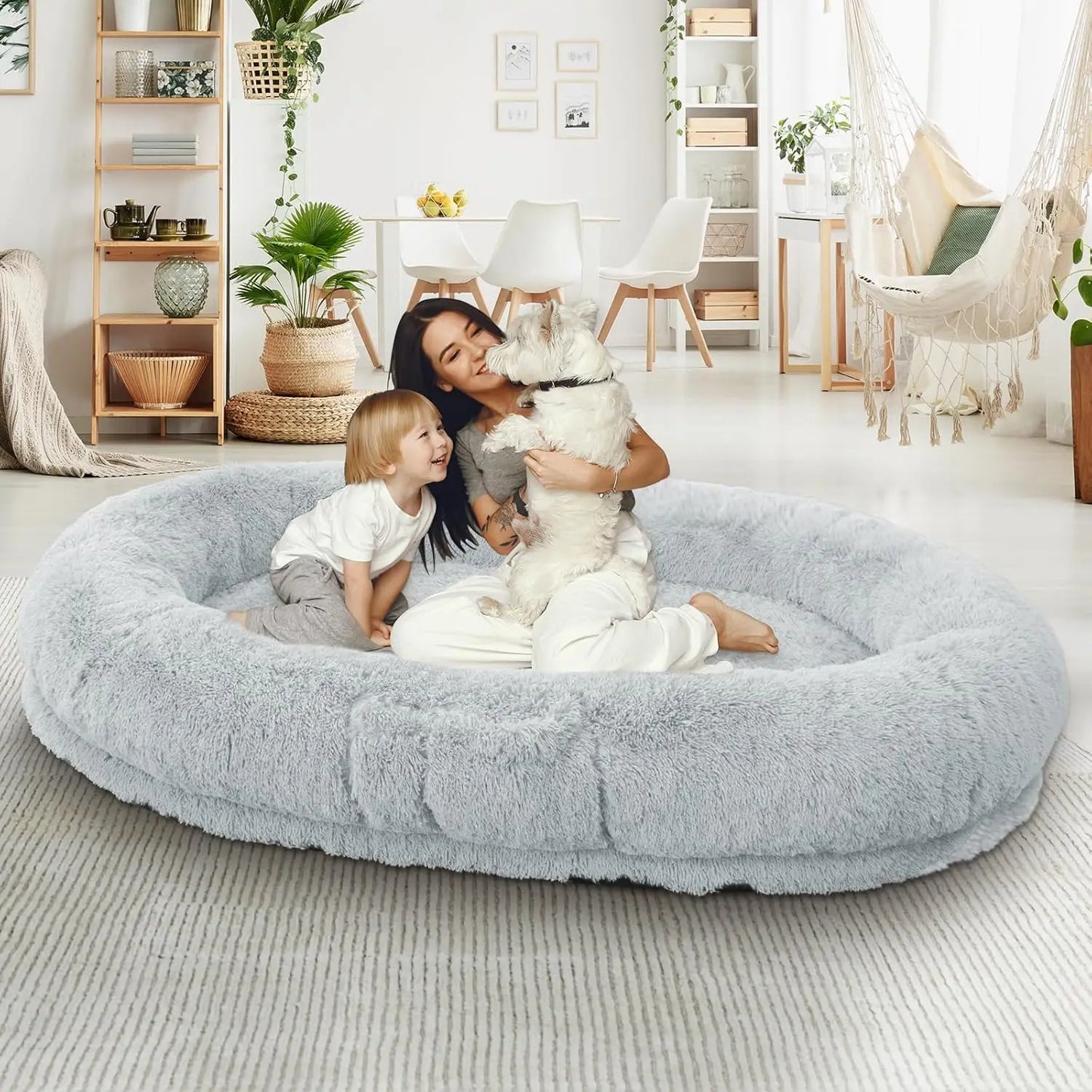 People And Dog Bed Memory Foam For Pets Premium Cozy