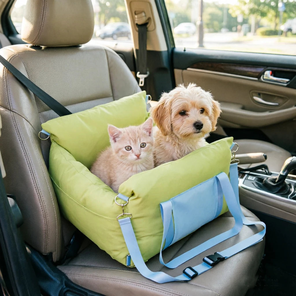 HiMISS Travel Carrier Car Seat For Small Dogs And Cats
