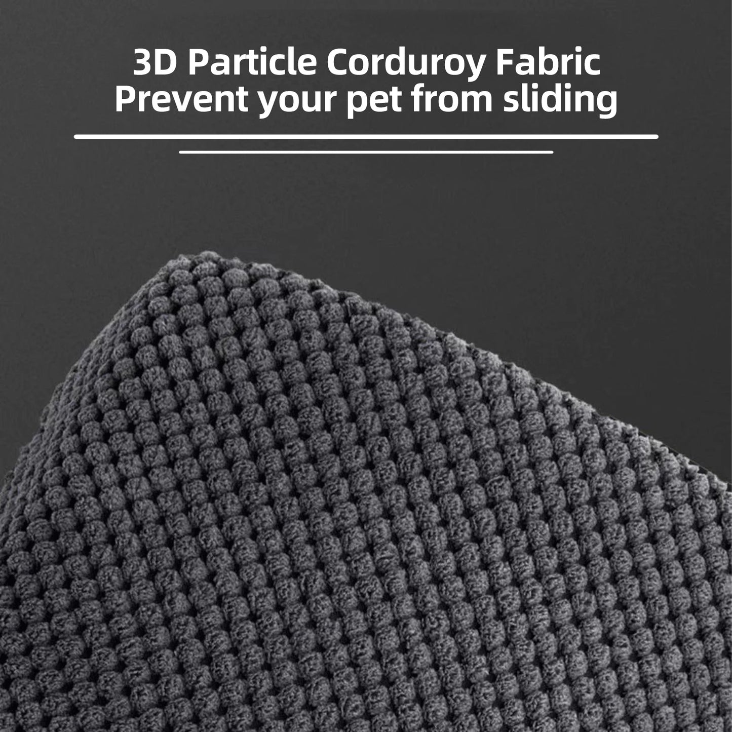 Pet Training Stairs With Removable Cover And Non Slip Surface