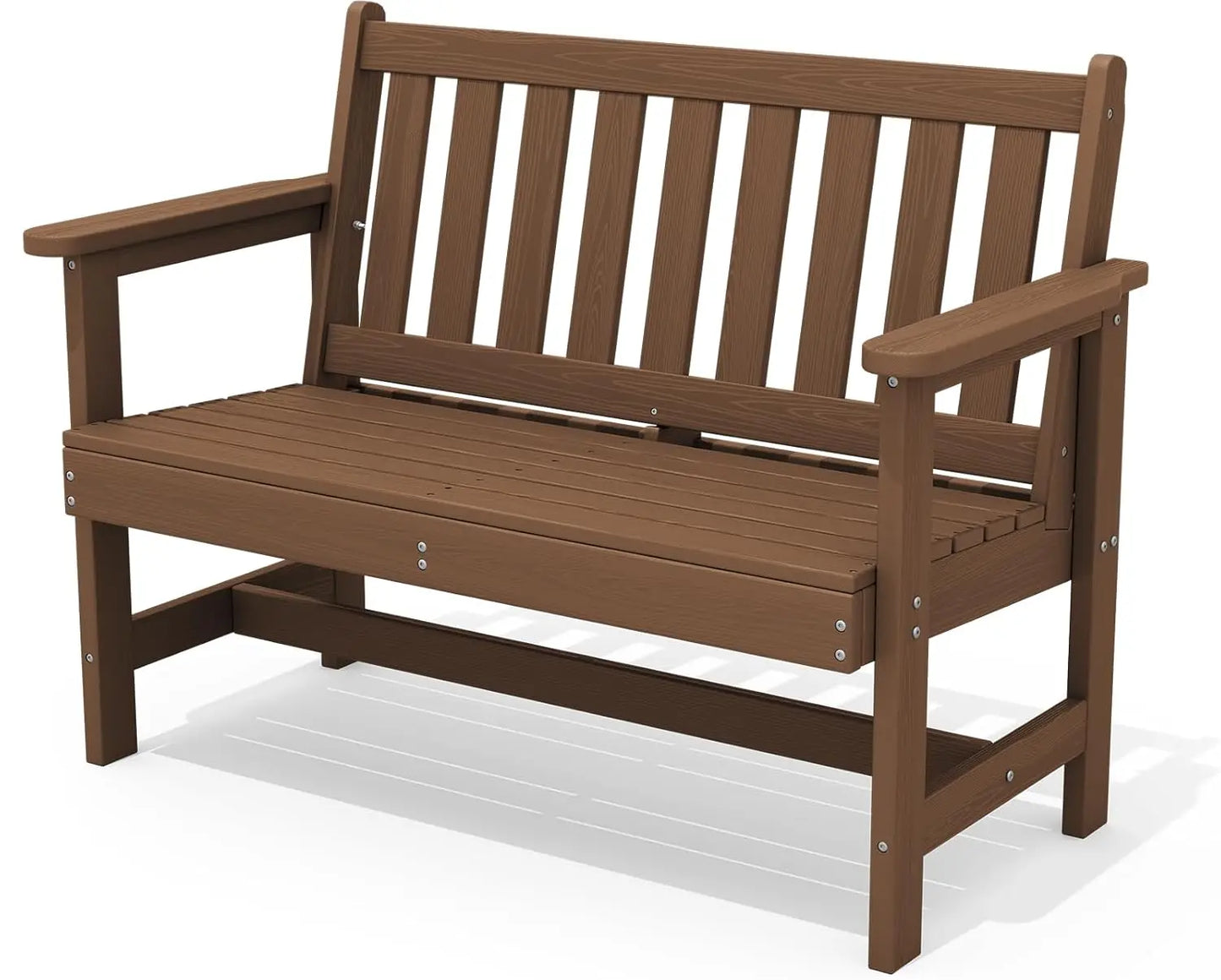 Outdoor HDPE Weatherproof Bench For Patio And Garden