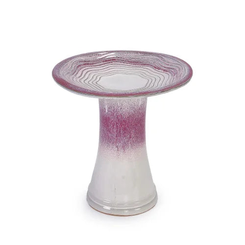 Ceramic Birdbath Garden Decor For Courtyards And Gardens