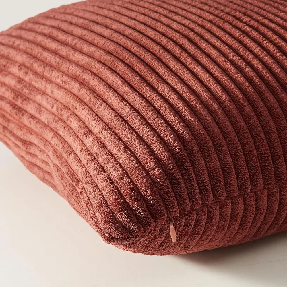 Corduroy Throw Pillow Covers Set Of 4 For Sofa Decor