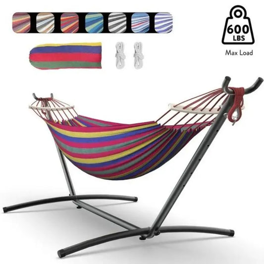 Gyroor Adjustable Stand Hammock 600 Lb Capacity With Storage Bag