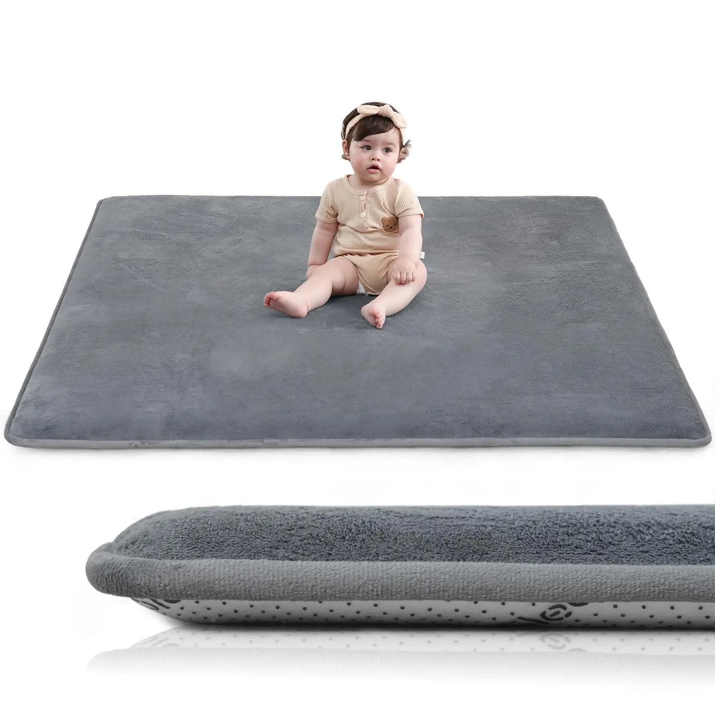 PaPaMat Non Slip Foam Baby Play Mat for Living Room