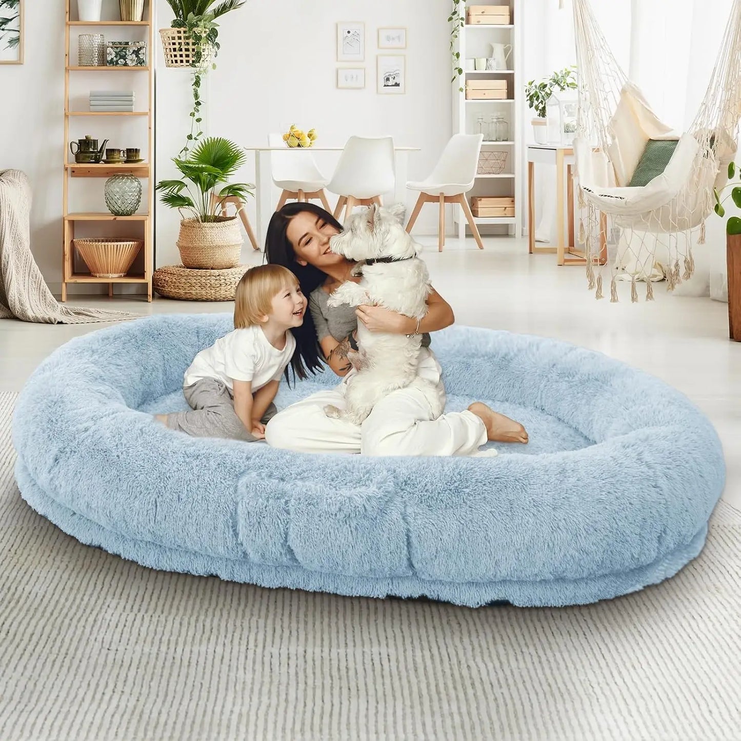 People And Dog Bed Memory Foam For Pets Premium Cozy