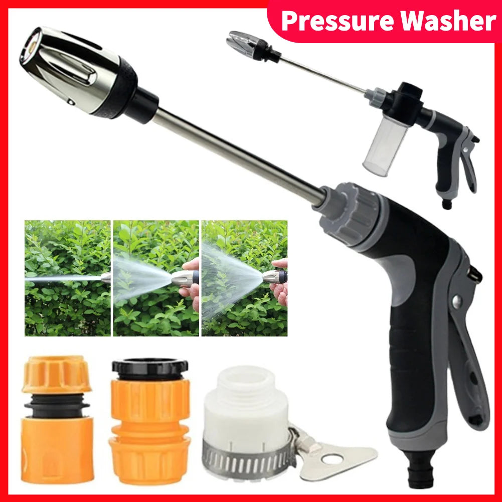 Handheld Pressure Water Gun For Garden Window Car Cleaning