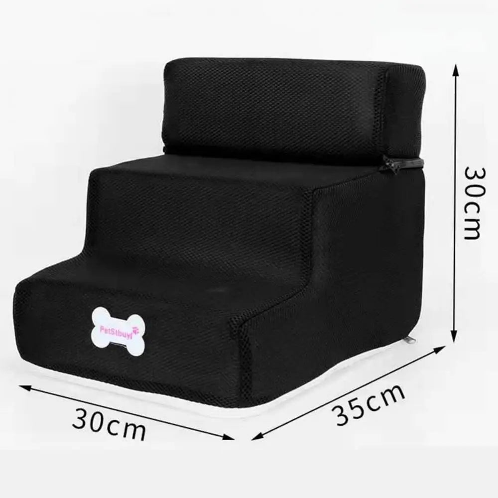 3 Step Detachable Dog Stairs Non Slip Ramp For Pets