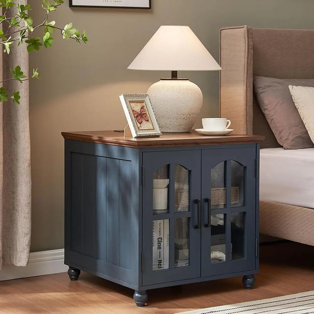 Coffee And End Tables 3 Piece Set With Charging Station