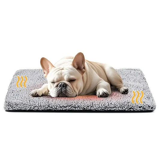 Self Heating Pet Pad Blanket For Dogs And Cats With Anti Slip Bottom