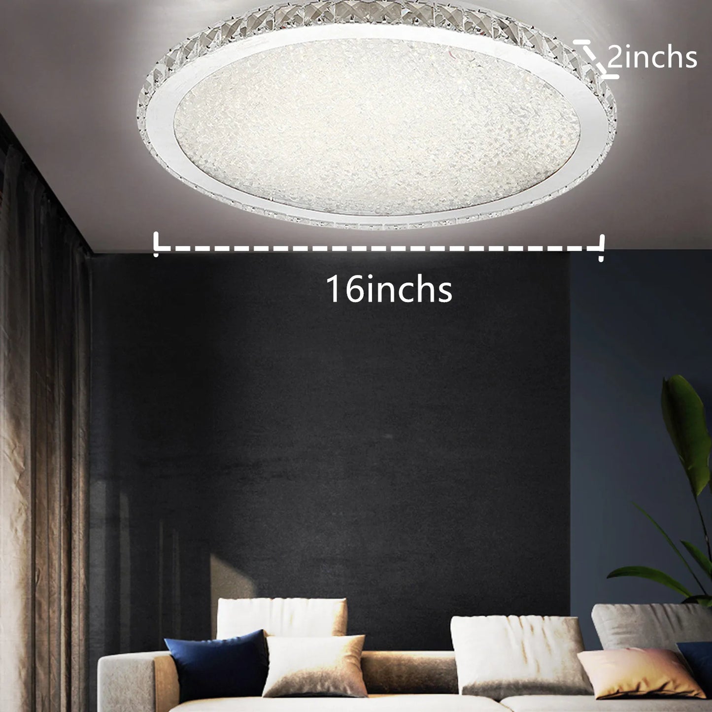 LOYALHEARTDY Modern Crystal Ceiling Light Pendant Lamp Led Chandelier Raindrop