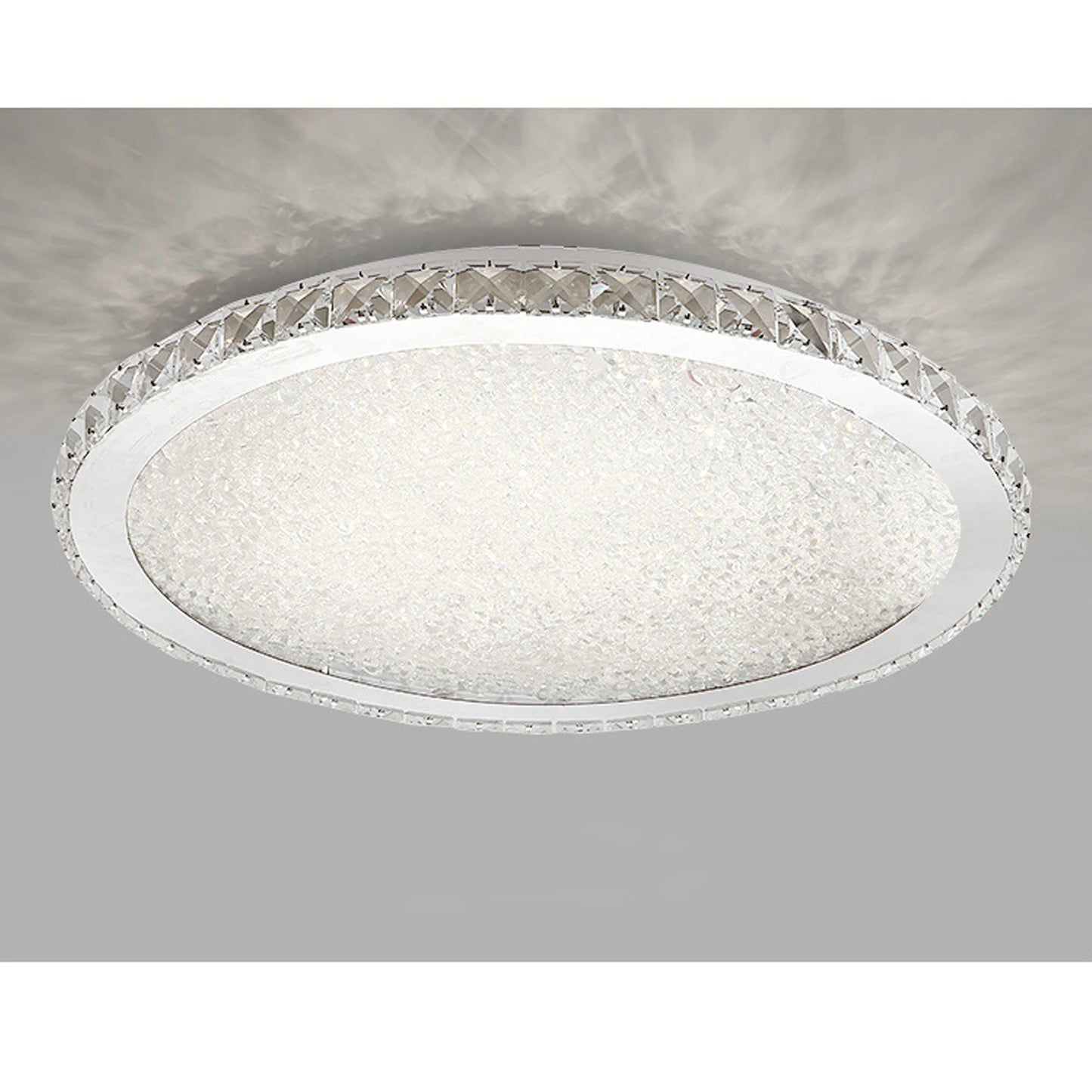 LOYALHEARTDY Modern Crystal Ceiling Light Pendant Lamp Led Chandelier Raindrop