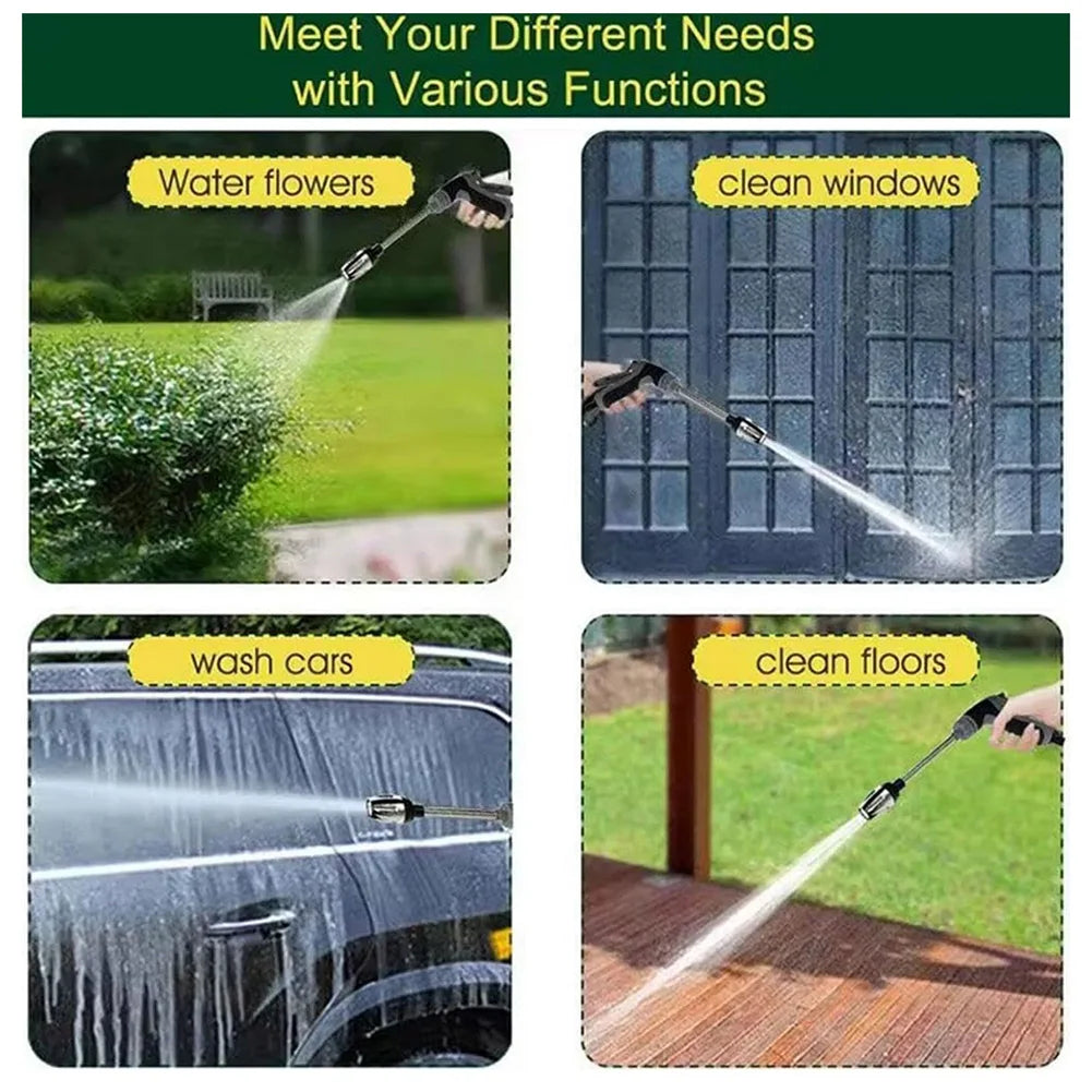 Handheld Pressure Water Gun For Garden Window Car Cleaning