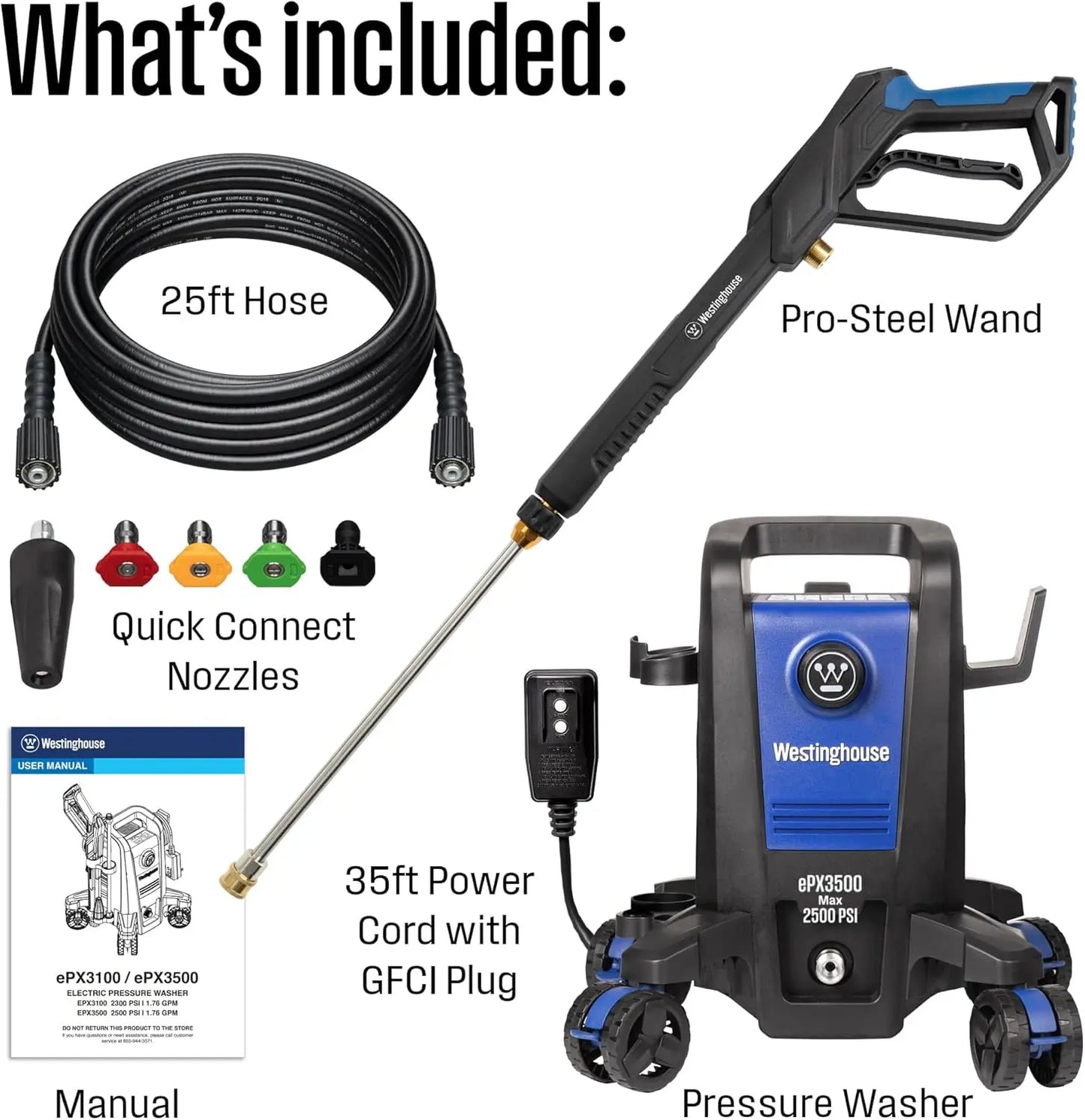 EPX3500 Electric Pressure Washer