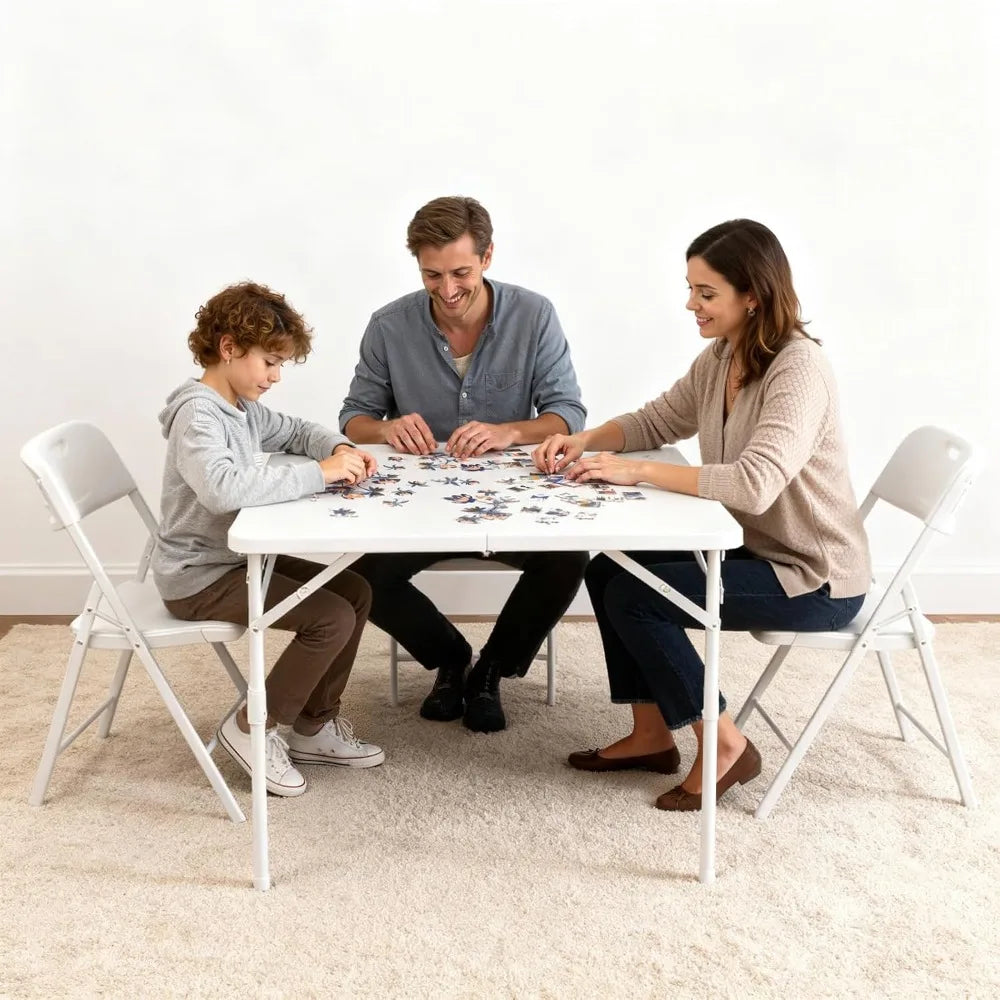Garvee Durable Multi Purpose Portable Wood Folding Table