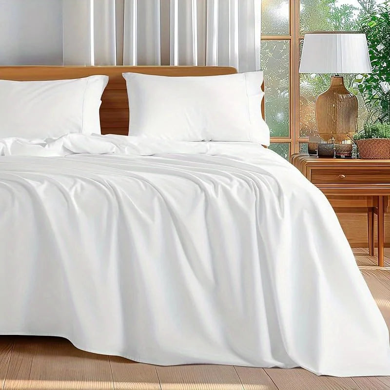 100 Percent Cotton Luxury Bed Sheets Set 600 Thread Count
