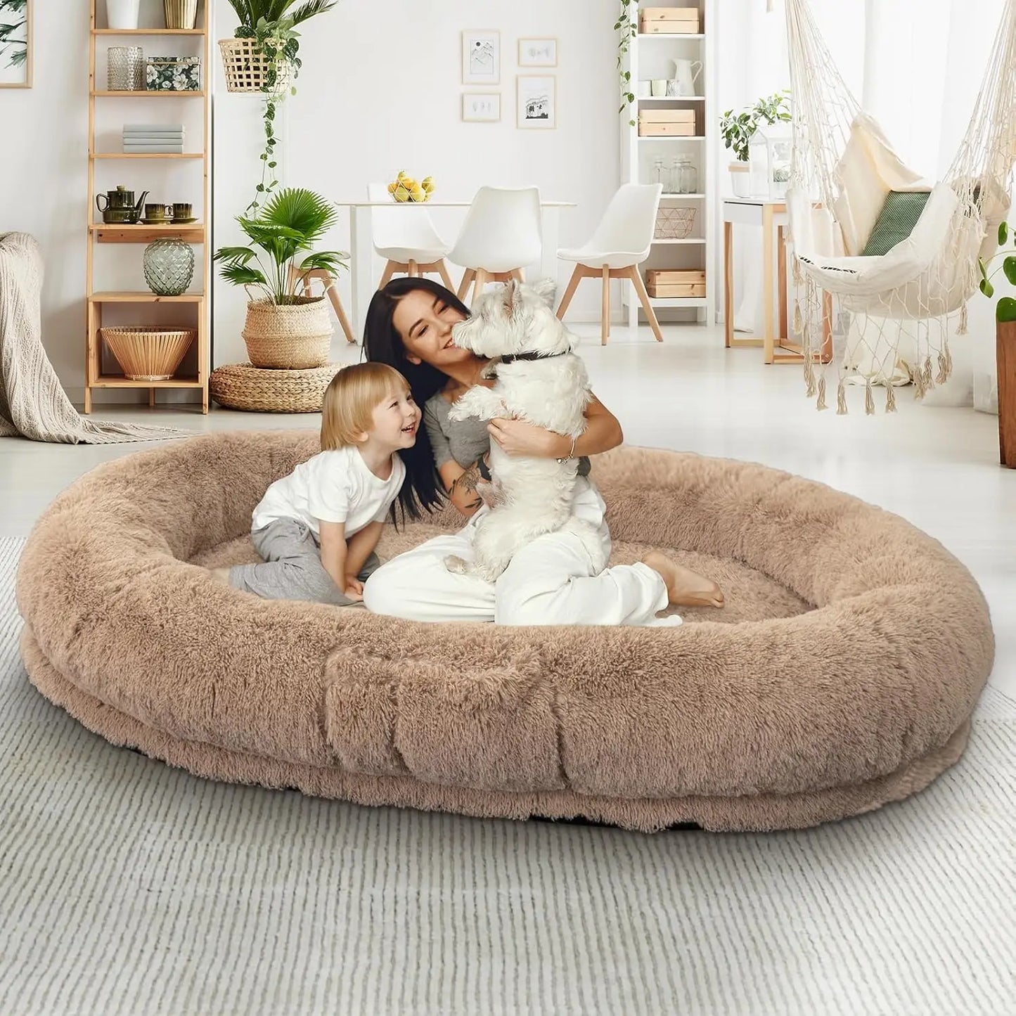 People And Dog Bed Memory Foam For Pets Premium Cozy