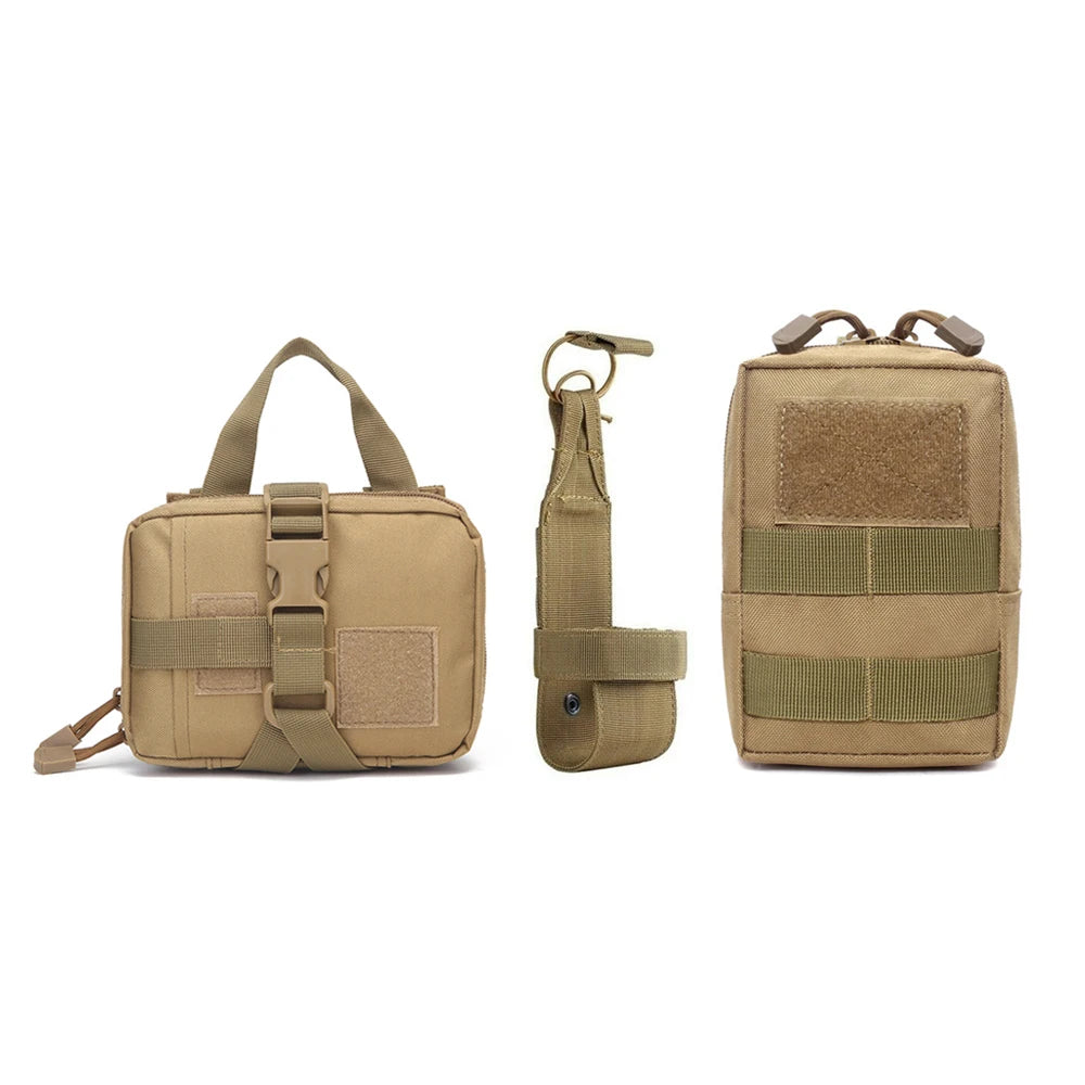 PETRAVEL CN Dog Tactical Bags Set Molle Pouches for Harness