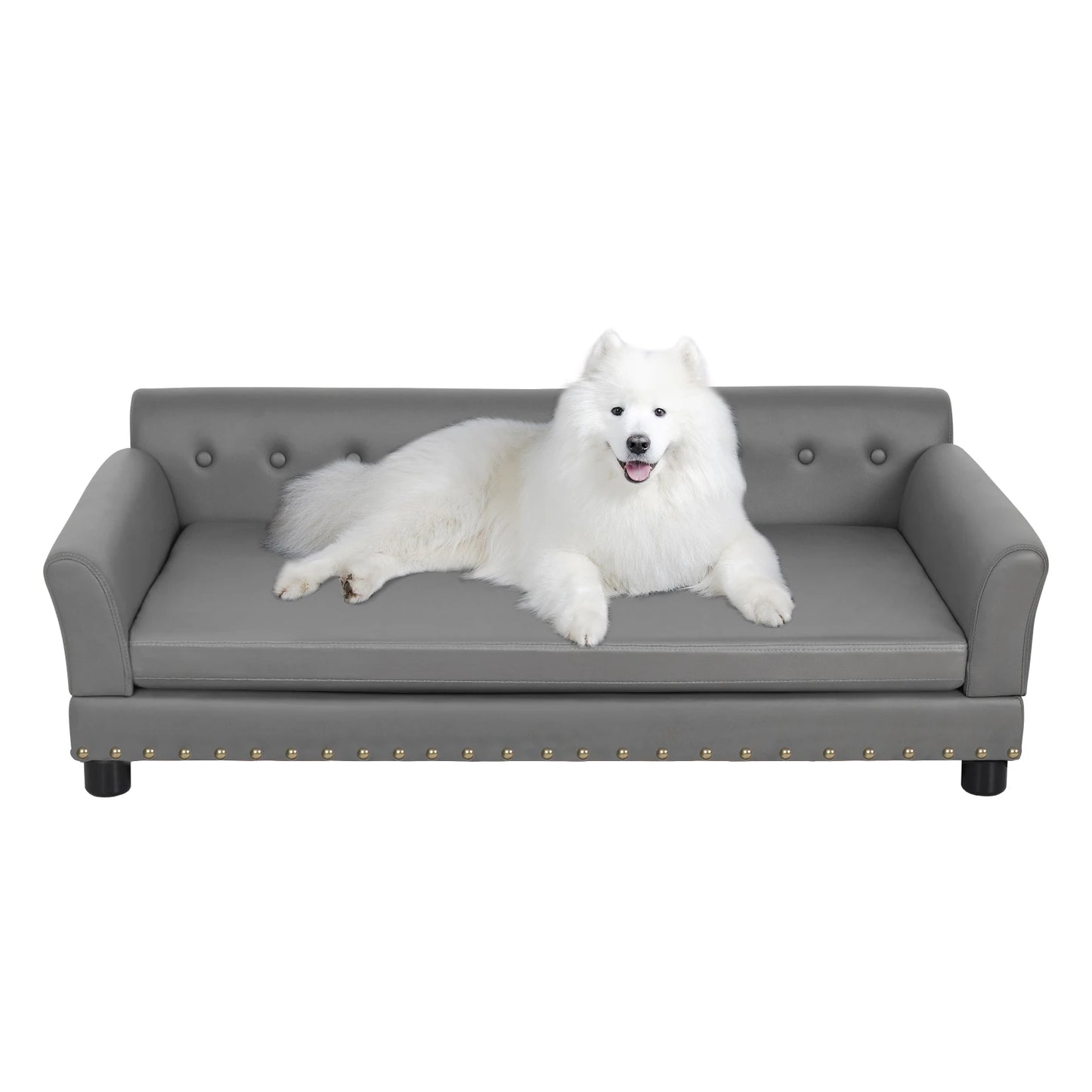 BINGOPAW Elevated Rectangle Dog Bed Durable Sofa For Dogs