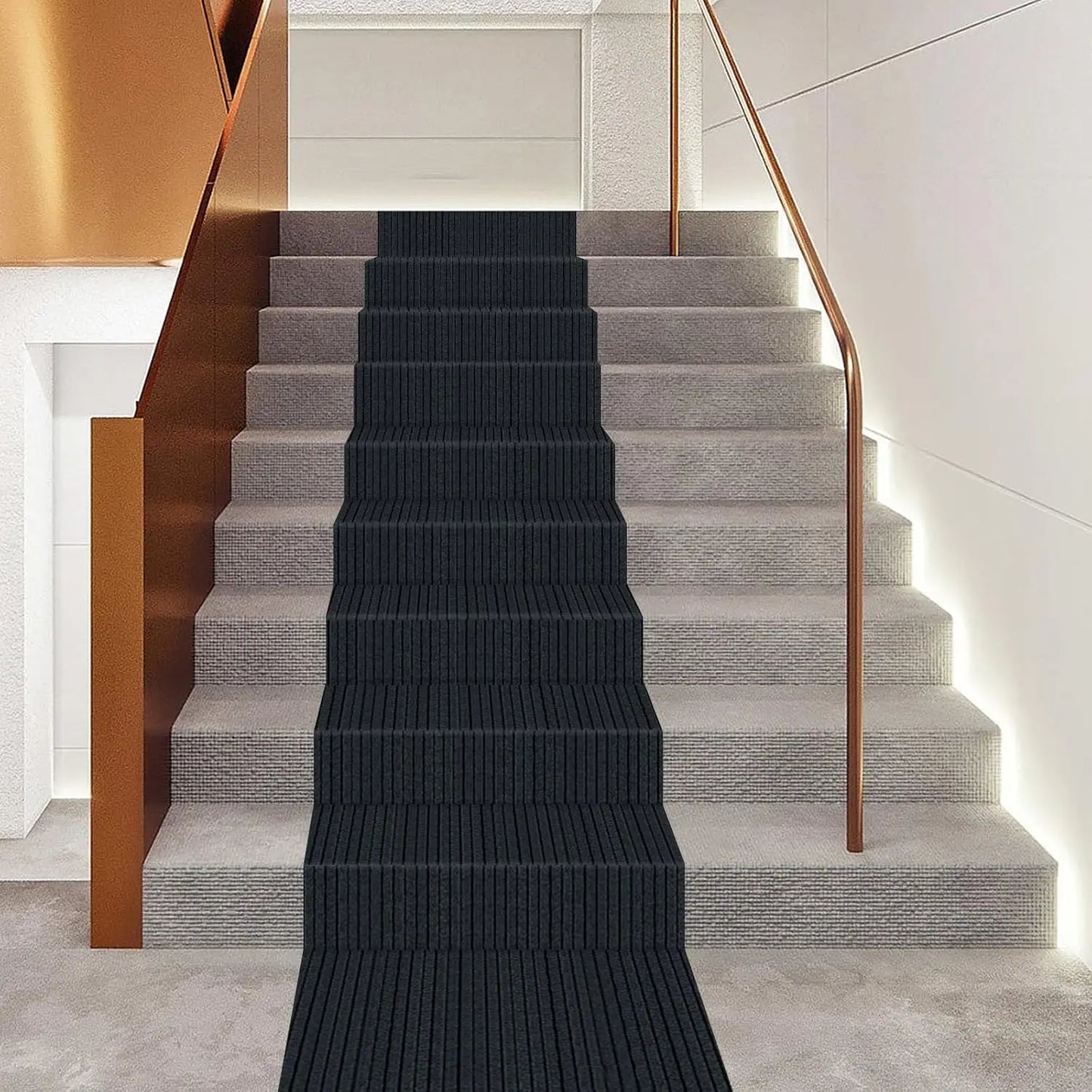 Non-Slip Carpet Stair Runner Protector For Indoor Hallway Use