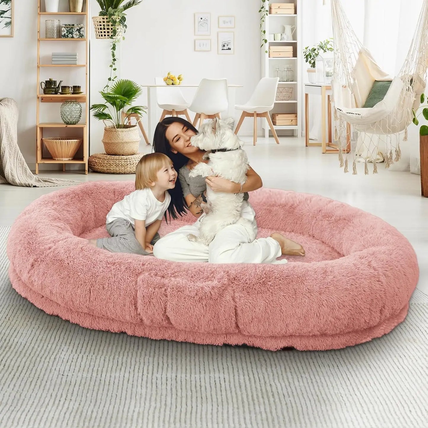 People And Dog Bed Memory Foam For Pets Premium Cozy