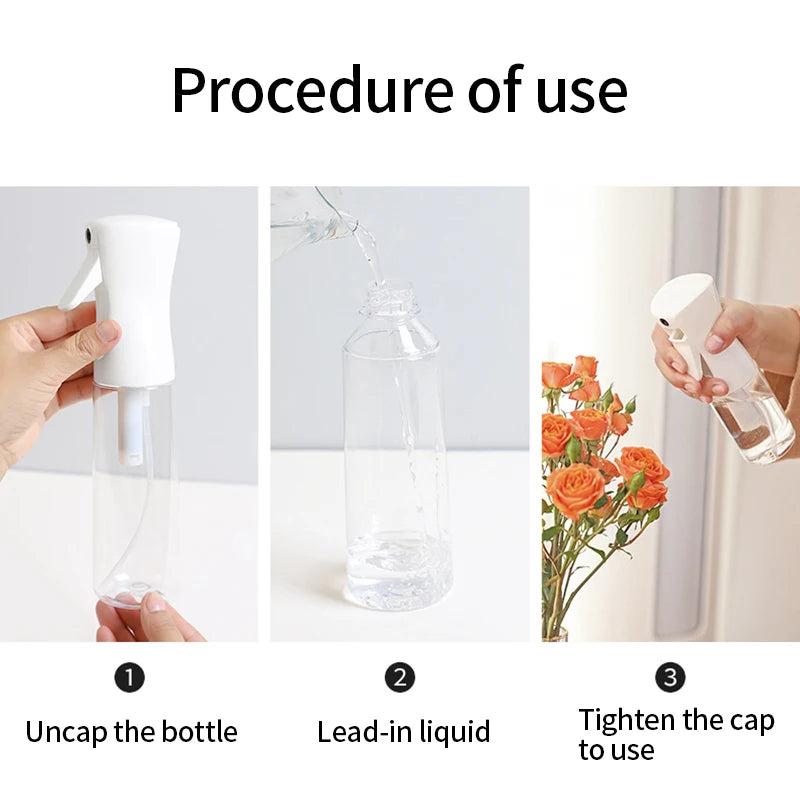 Oil Sprayer Bottle for Hairdressing and Plant Care