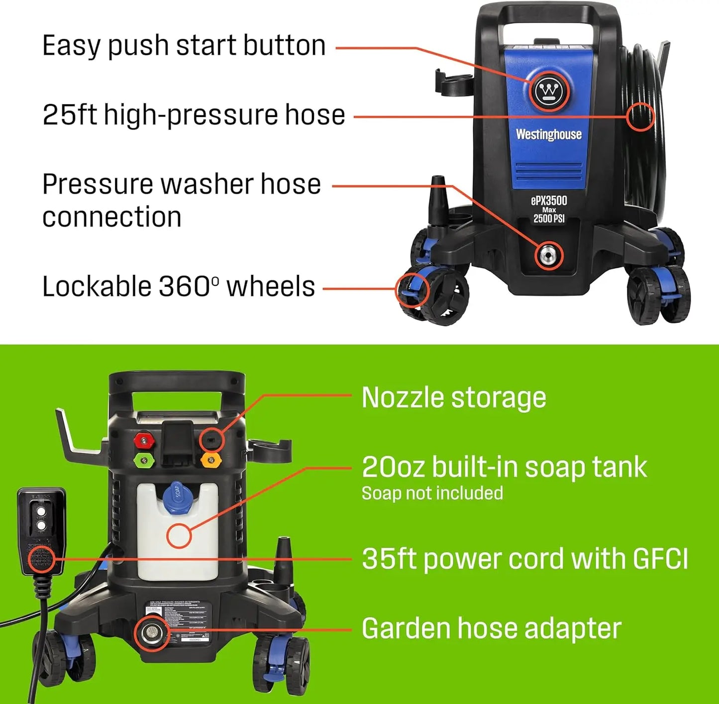 EPX3500 Electric Pressure Washer