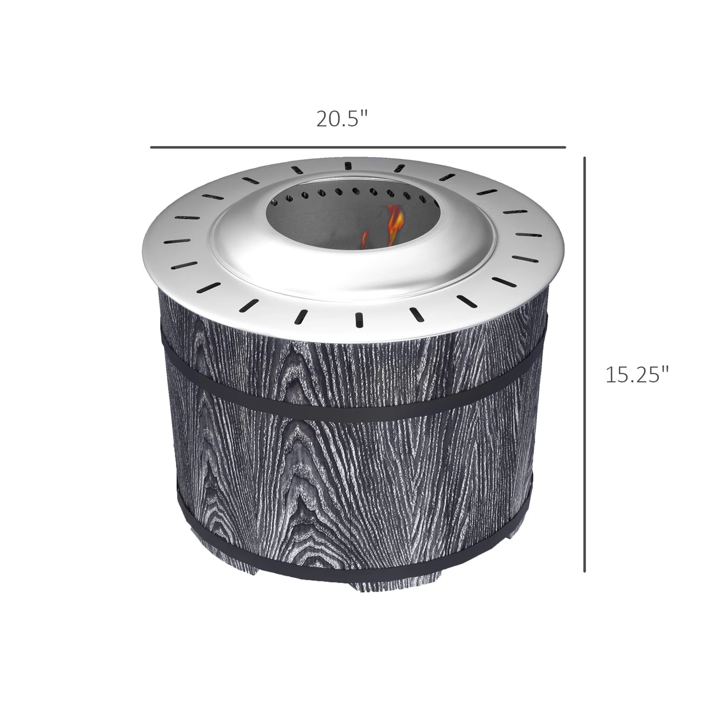 Smokeless Fire Pit With Mat