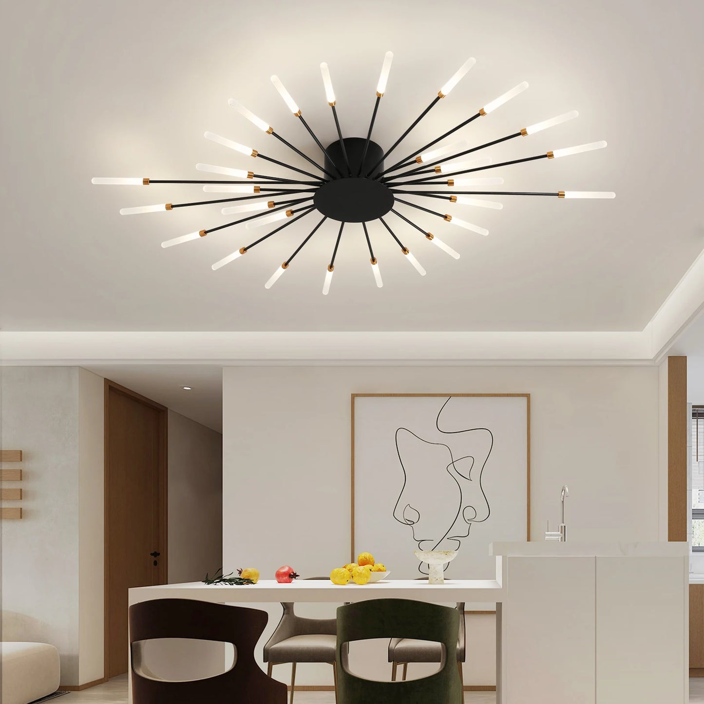 Modern LED Ceiling Light for Living Room and Bedroom