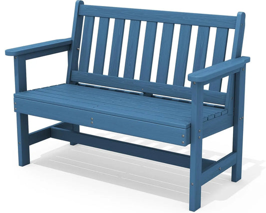 Outdoor HDPE Weatherproof Bench For Patio And Garden
