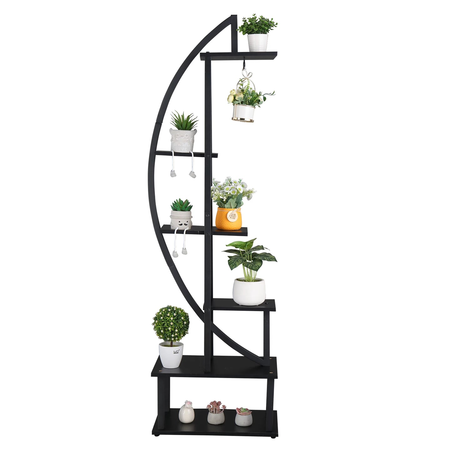 Artisasset Multilevel Iron Plant Stand For Garden Balcony Patio