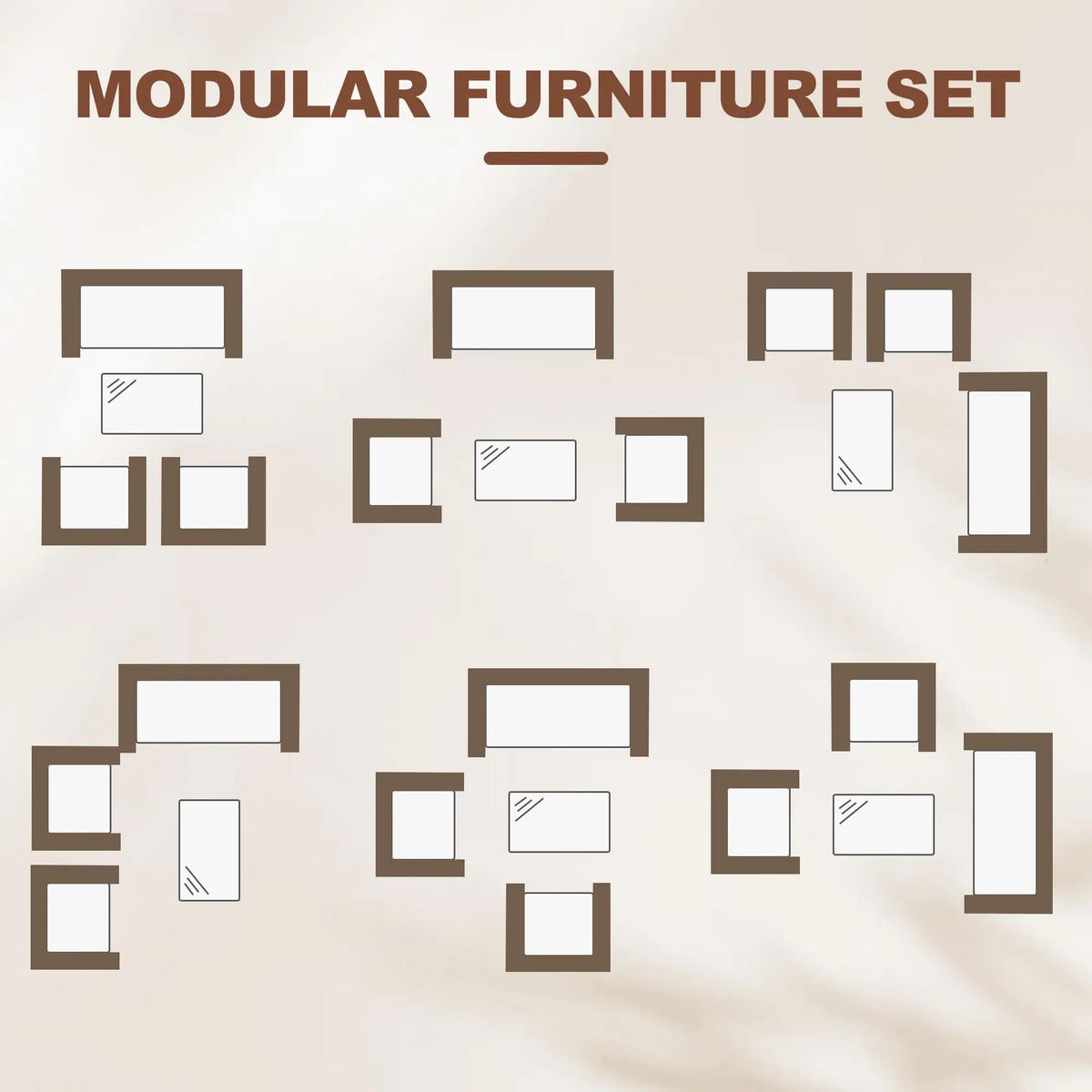 HiMISS Four Piece Outdoor Rattan Patio Furniture Set With Cushions