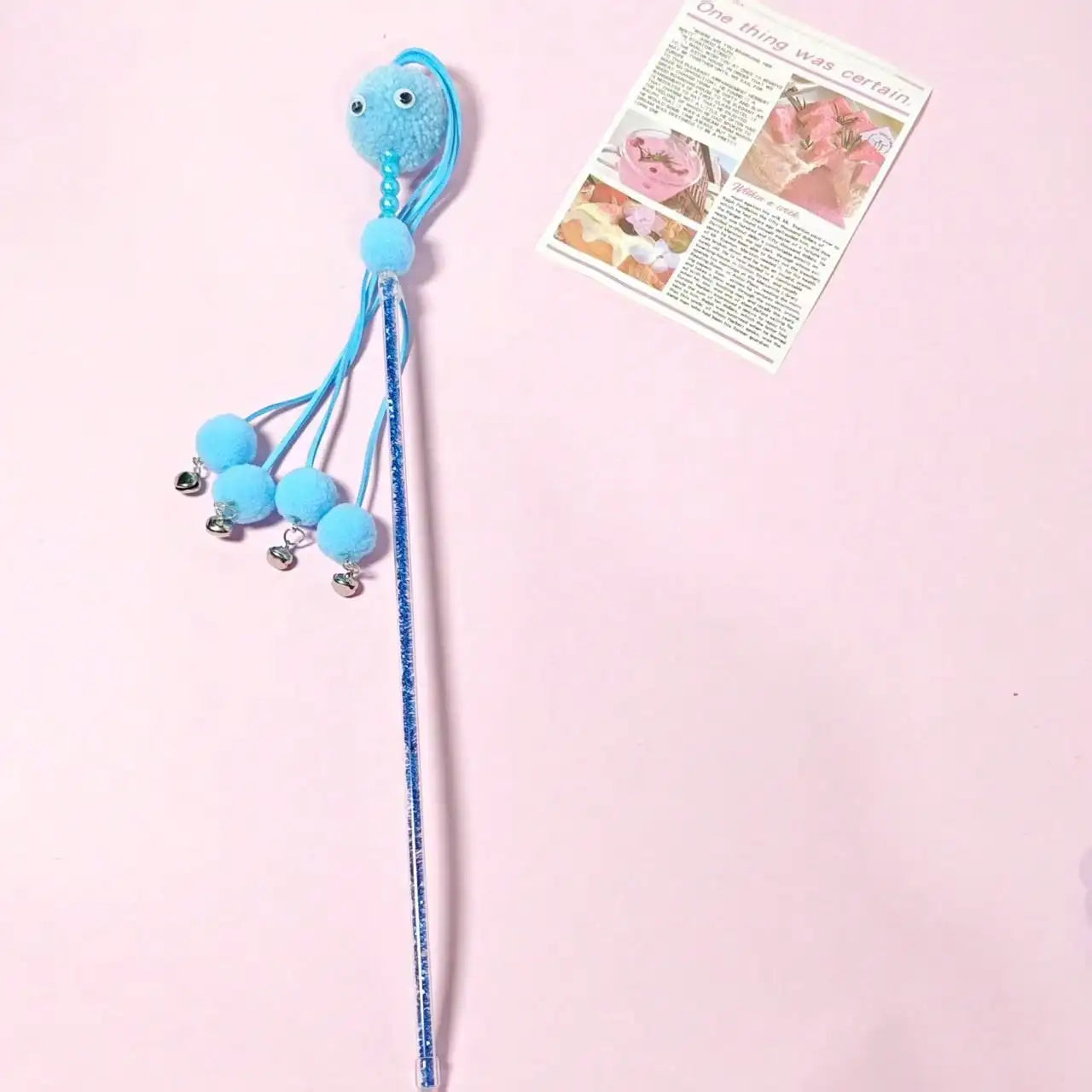 Fairy Cat Teaser Wand Durable Interactive Toy For Cats